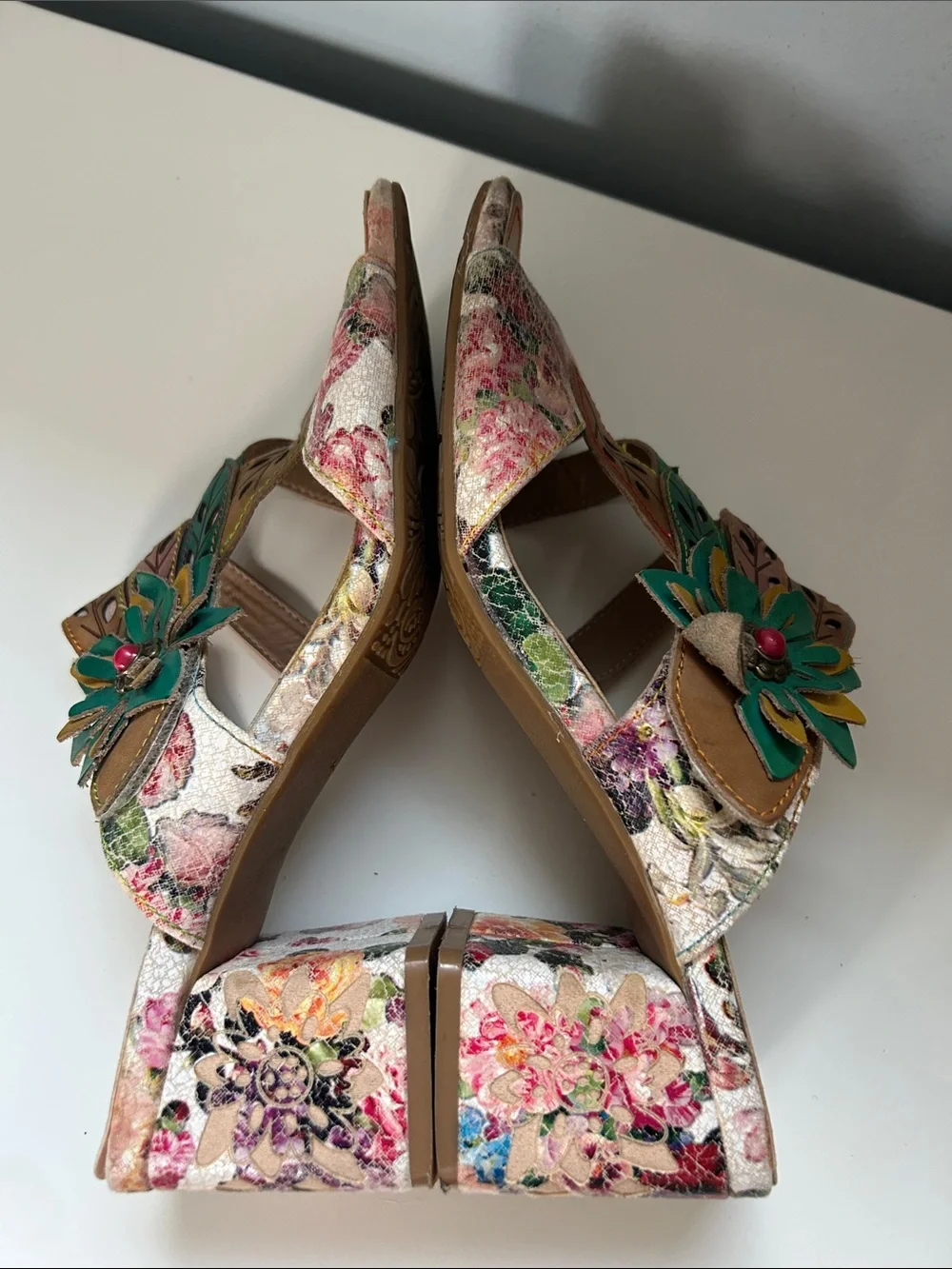 L'Artiste Spring Step Floral Sandal Slide
